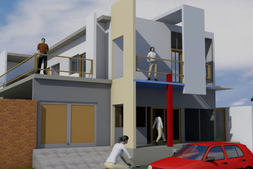 Maison R+1 avec magasin à vendre à Sèmè-Kpodji, Bénin 1