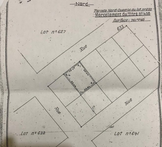 Parcelle, terrain à vendre à Cotonou Gbégamey au Bénin